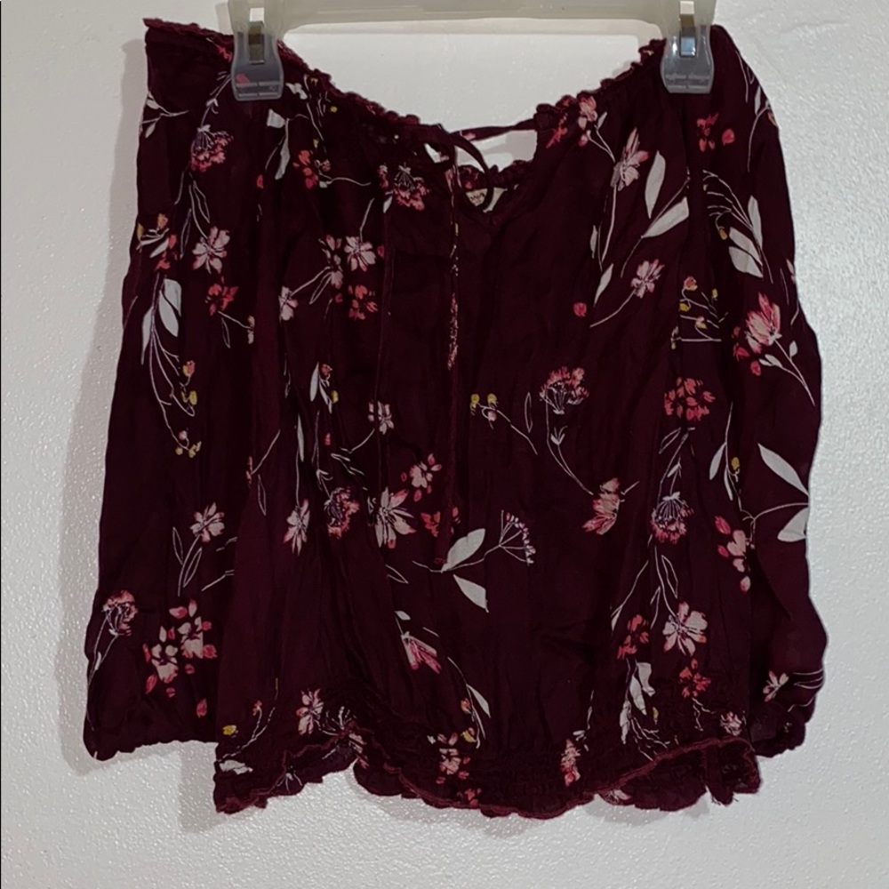 Off the shoulder top
